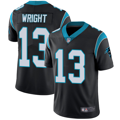 Carolina Panthers Limited Black Men Jarius Wright Home Jersey NFL Football #13 Vapor Untouchable->carolina panthers->NFL Jersey